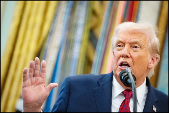 ટ્રમ્પે ફરીવાર પોતાની પીઠ થાબડી “મેં ૧૦ મહિનામાં ૮ યુધ્ધ બંધ કરાવ્યા”