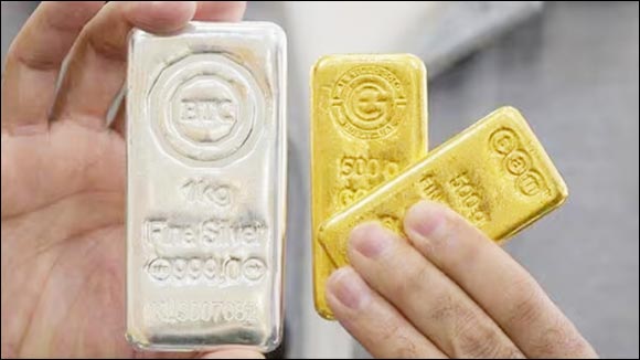 સોના-ચાંદીના ભાવોમાં પુન: ભડકો  ચાંદીમાં રૂા.૧૬૦૦૦નો વધારો