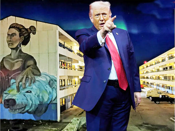 ટ્રમ્પ પર ગ્રીનલેન્ડ પર કબ્જાે કરવાનું ભૂત સવાર : નવાજુનીના સંકેતો