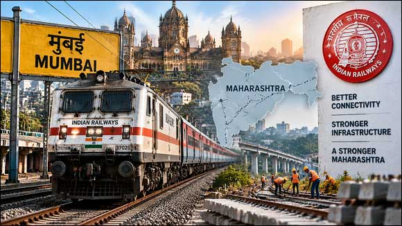 મહારાષ્ટ્ર રેલવે નેટવર્કમાં મહા-વિસ્તાર: ભારતીય રેલવેએ ₹૯૯૦...